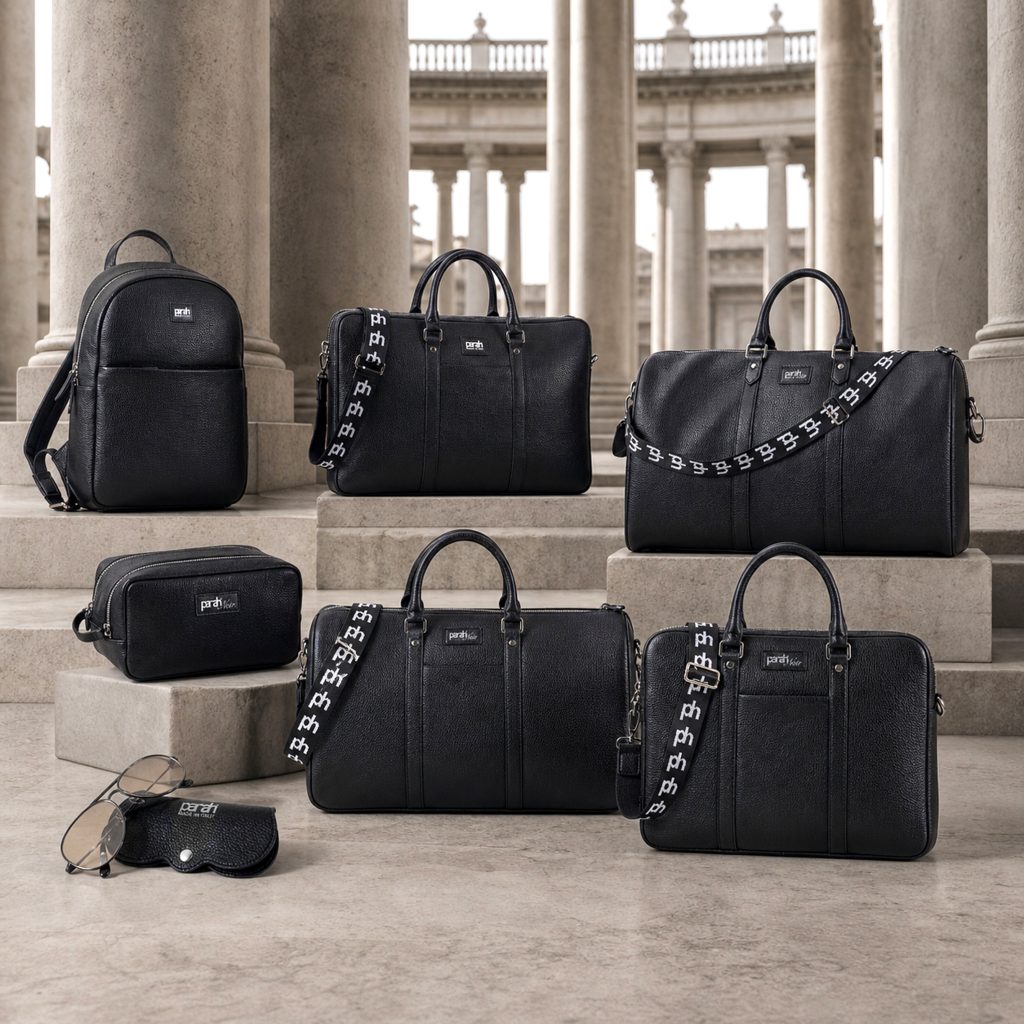 collezione pelletteria italiana Parah Noir - COLLEZIONE PELLETTERIA ITALIANA