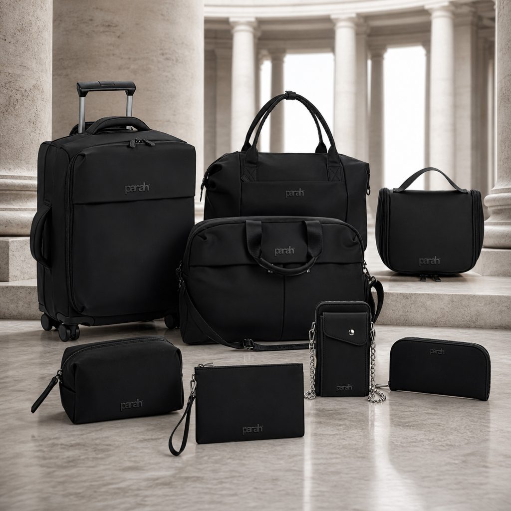 Borse, zaini, trolley e beauty realizzati in materiali moderni - COLLEZIONE STILE IN VIAGGIO
